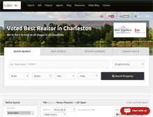 Tablet Screenshot of clickcharlestonsc.com